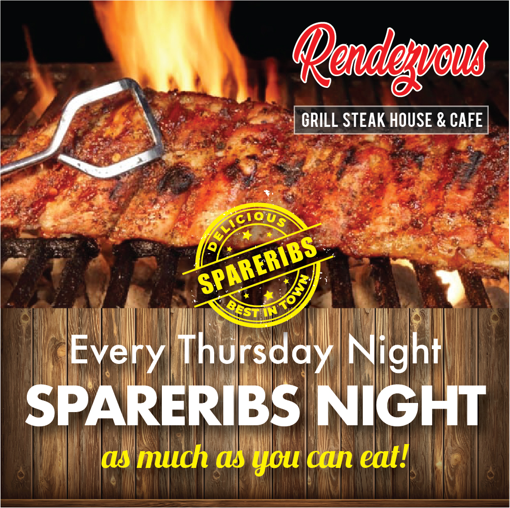 RendezVous Grill Steak House Spareribs nightThe Gambia